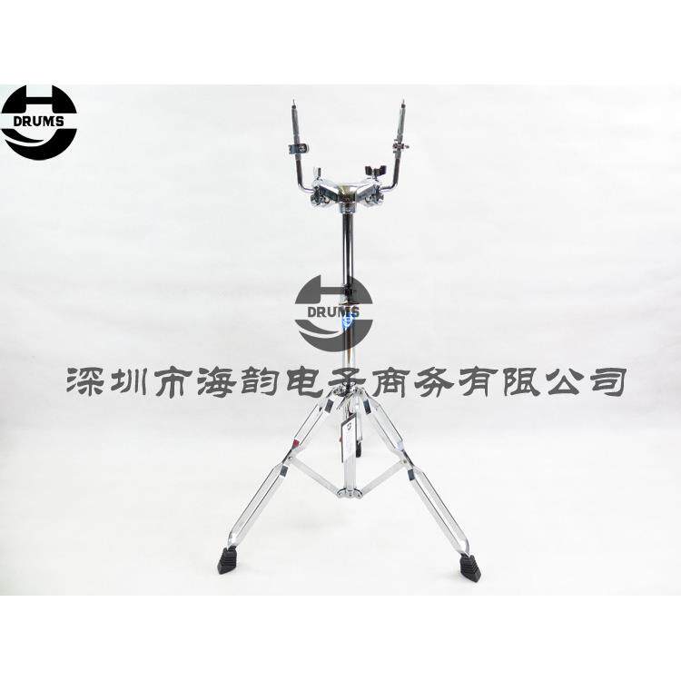 海韵打击乐HYDRUMS架子鼓双通鼓支架双嗵鼓支架耳鼓牛角架牛头