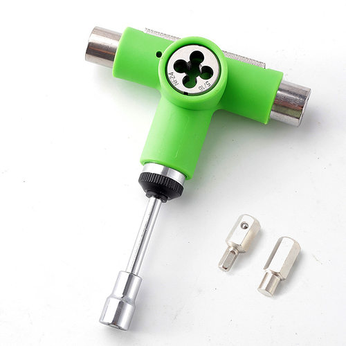 滑板T工具双翘Y工具长板拆装工具扳手拧螺母修牙半自动可拆工具