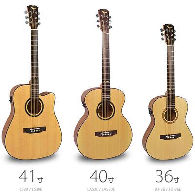 364041寸单板电箱民谣吉他云杉单板可OEM