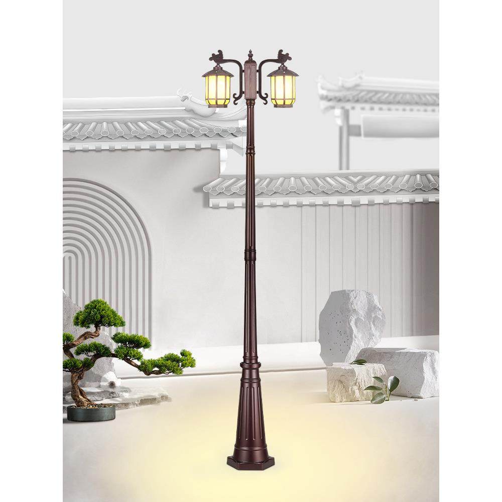 路灯新中式复古户外防水家用220v超亮室外庭院别墅花园景观高杆灯,畜牧/养殖物资,畜牧/养殖器械,淘宝优惠券,粉丝福利购,淘宝优惠卷