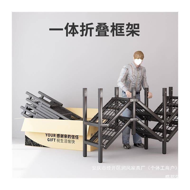 家用衣柜结实出租房耐用免安装组装布衣柜卧室全简易衣橱折叠钢架
