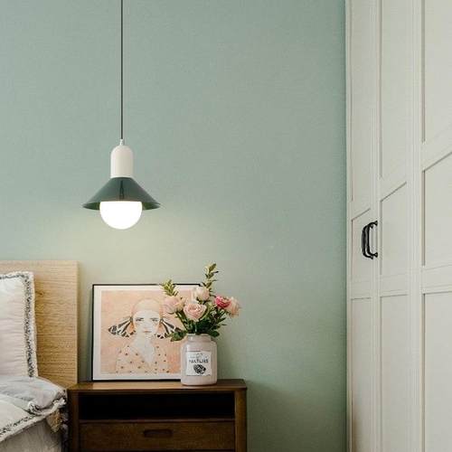 卧床头吊灯室奶油护风餐厅吊灯家用吧台吊灯小全光谱眼21灯具