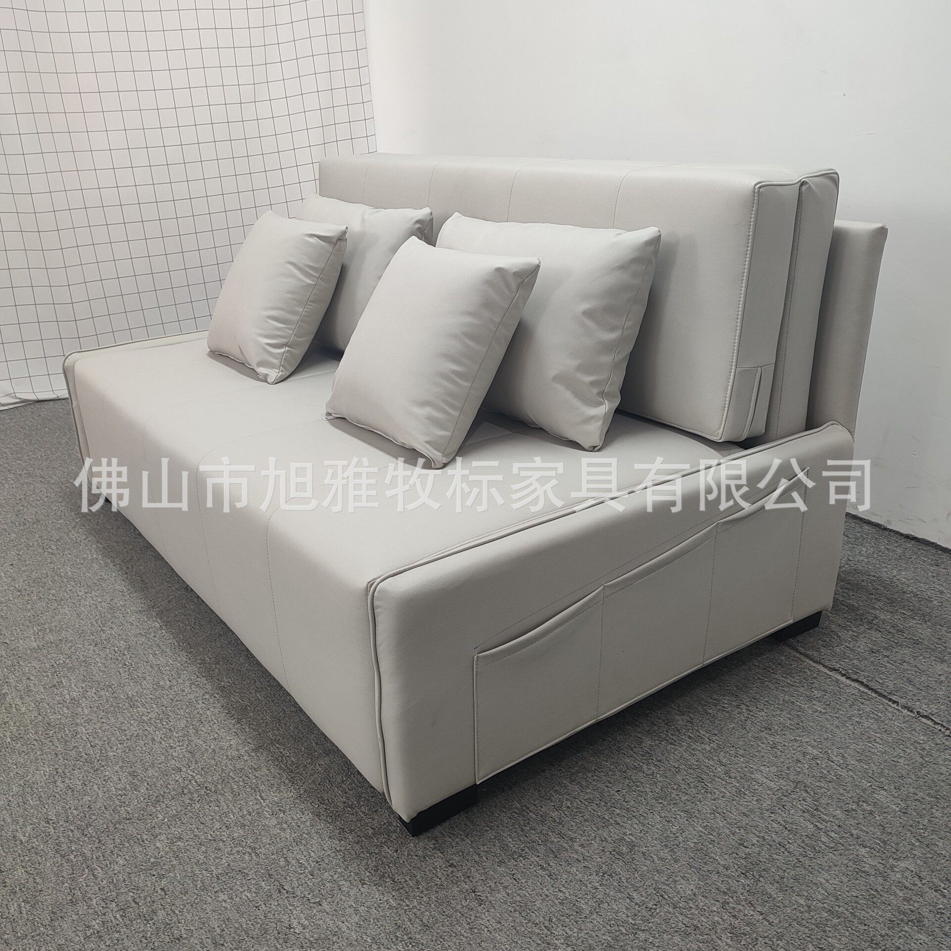 两用可拆洗科技布双三人多功能小户型客厅储物沙发床可折叠
