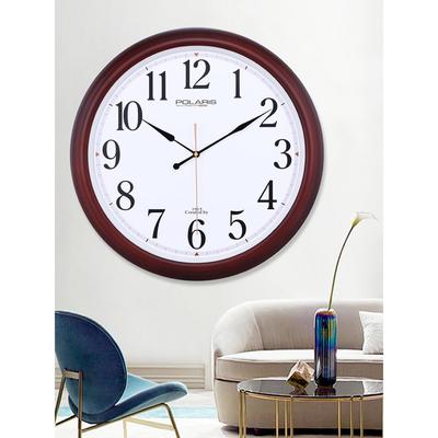 大尺寸客厅挂钟子电表F975ST7M简约挂墙挂公司前台表会议室石新钟