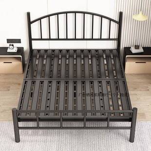 家约法式无品牌/铁艺床单人床用高铁床双人床简铁架端床