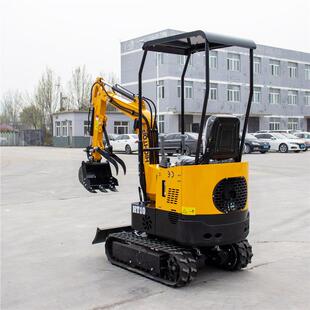 100kg微型机室内施工大棚果挖沟挖0机挖出口奥地601利农园用挖机