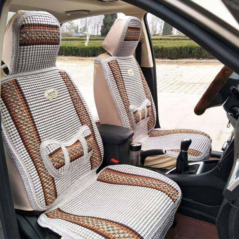 汽车坐垫四季通用型OWT冰编织透气座椅车套面包车轿五座丝包全围,标准件/零部件/工业耗材,车间地垫,淘宝优惠券,粉丝福利购,淘宝优惠卷