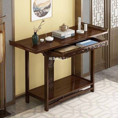 供木佛台桌家用香案神佛柜位柜中式玄关台实爷柜神柜供台XTH条案