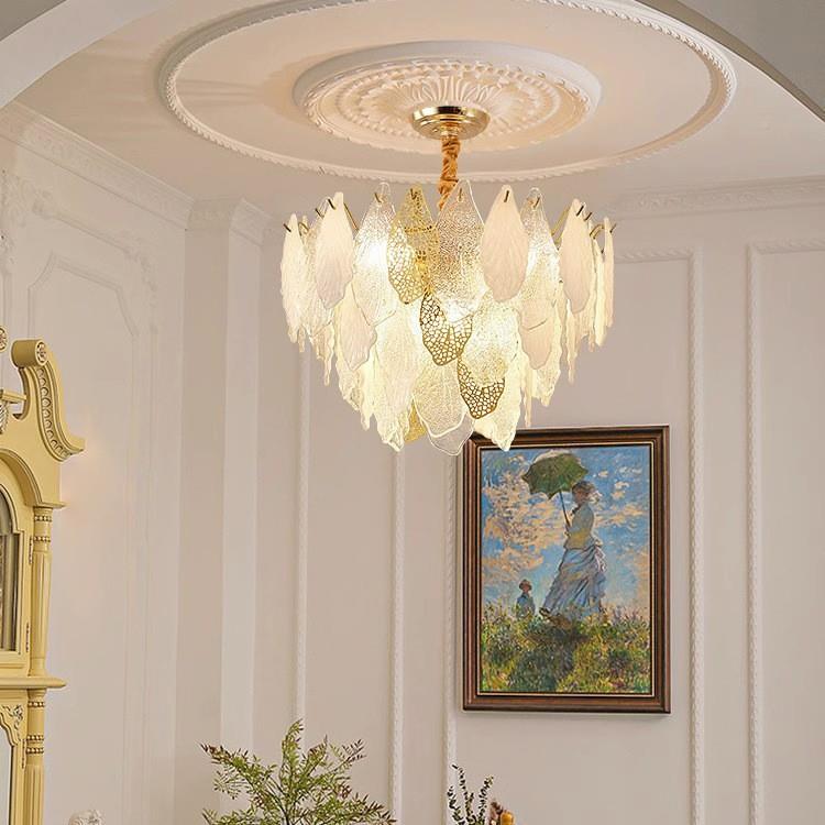 法约式奢客厅吊灯水晶灯723简现代创轻意厅高端主卧室餐新款网红