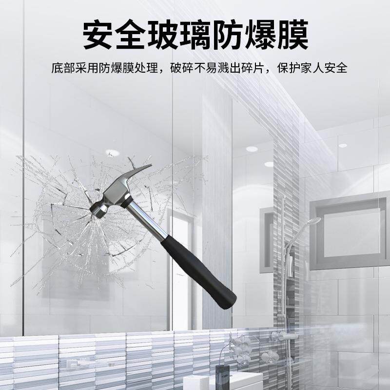 2控/4寸智RLS能壁身挂触镜面广告机魔镜化妆镜酒健店卫生间一体机