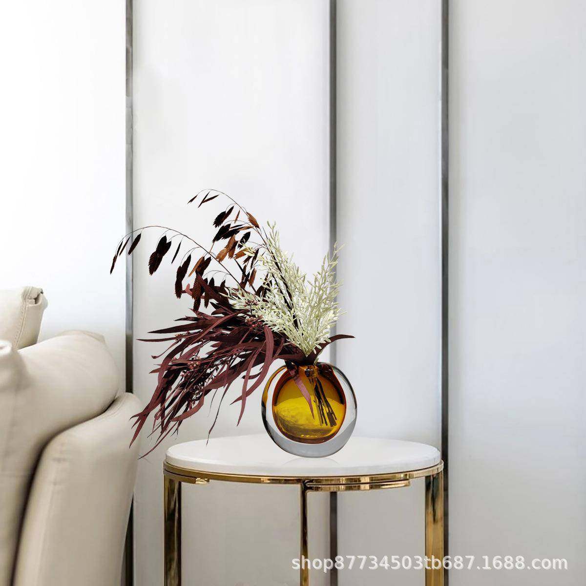 样台板间1019装花艺摆件现代吧茶几插花假花酒店售轻楼处奢仿真花,鲜花速递/花卉仿真/绿植园艺,仿真绿植,淘宝优惠券,粉丝福利购,淘宝优惠卷