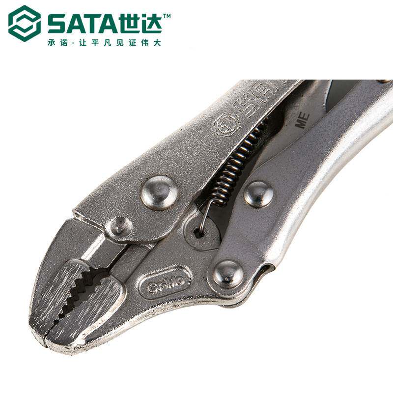 世达工具 5寸7寸10寸圆口带刃大力钳夹钳71101/71102/71103