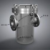 直通污水提篮式 304316L不锈钢蓝FED滤式 滤器快开式 过器过自清洗