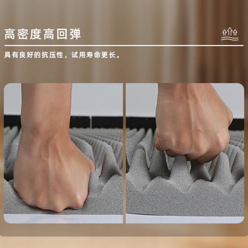 家用钢琴隔音棉隔音地垫专用降噪琴房高密度减震垫波峰吸音棉背板