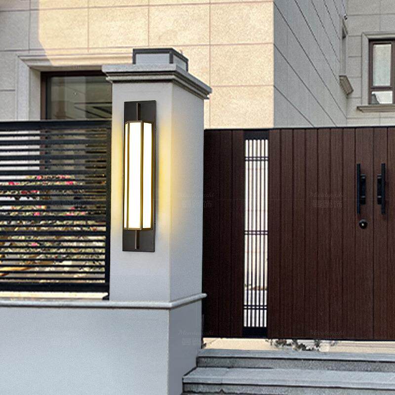 院现代中式室外见附件，防水壁灯户外露子台庭别墅院子外墙灯大灯