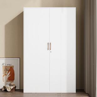 贺曼钢单制门台衣柜收纳储物柜小户型00出租屋铁皮阳柜防晒柜杂物