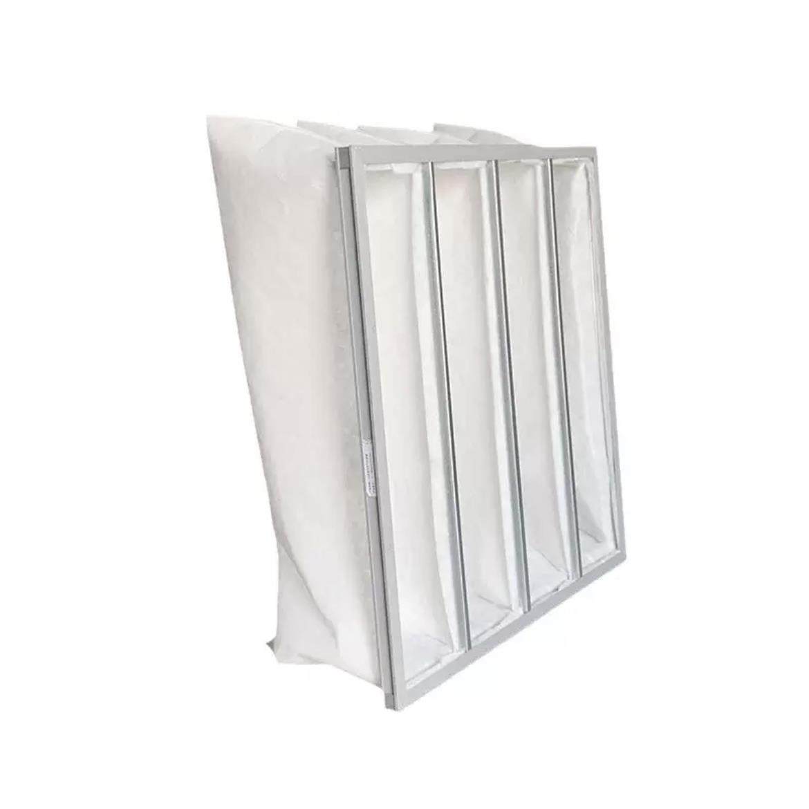 G气4初效空过滤板式菱形网覆棉过滤器铝框过袋排烟OYG净化滤网效