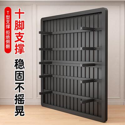 J^悬床浮架单钢架铁艺床架子排骨架无头榻榻米KSL-XF00床悬空双人