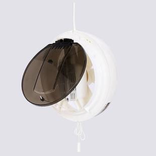 厨房吸烟室圆形橱窗式排气扇 卫生间浴室房间厕所橱窗式排风扇