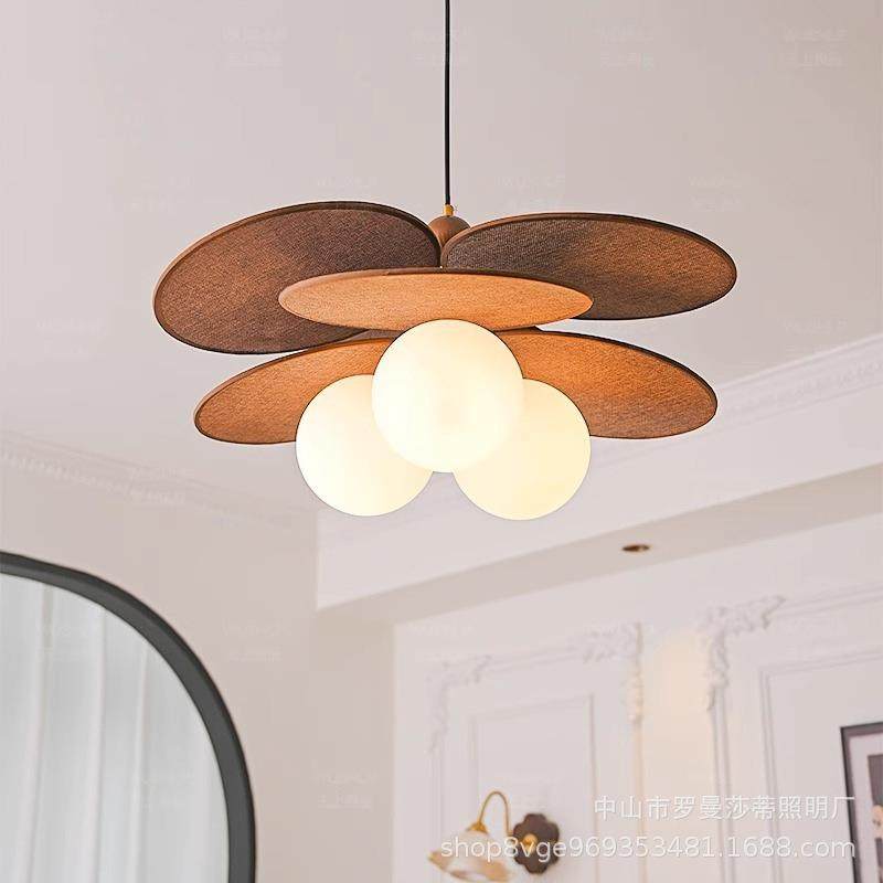 魔豆吊灯卧室灯法式复古中古护眼书房灯日式藤编餐厅实木灯具,家装灯饰光源,智能吊灯,淘宝优惠券,粉丝福利购,淘宝优惠卷