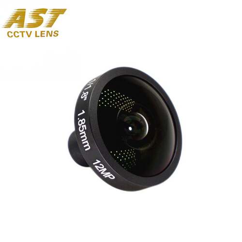 M12广角鱼眼镜头 1.85mm1200万像素4K1/1.8英寸 运动相机全景镜头
