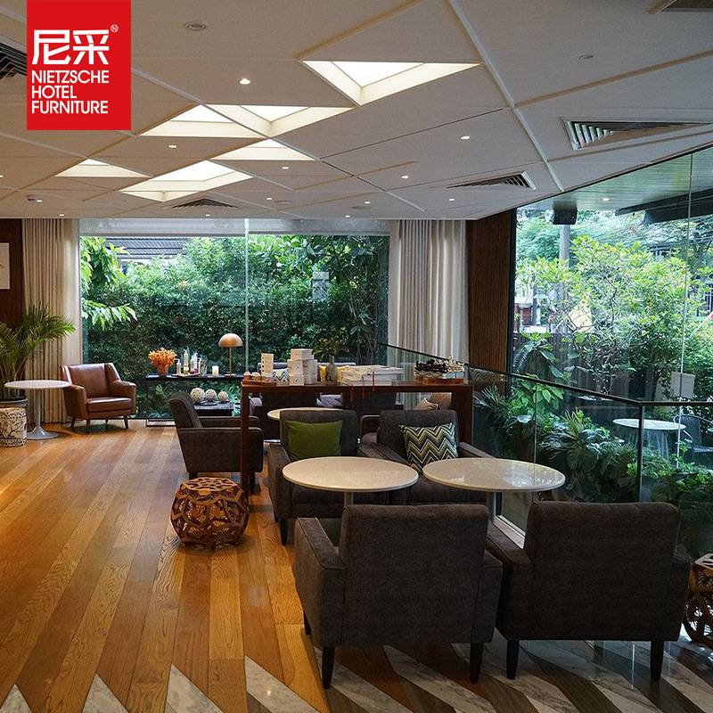 星程酒店家具标间全套宾馆床专用公寓民宿客房连锁星级酒店床