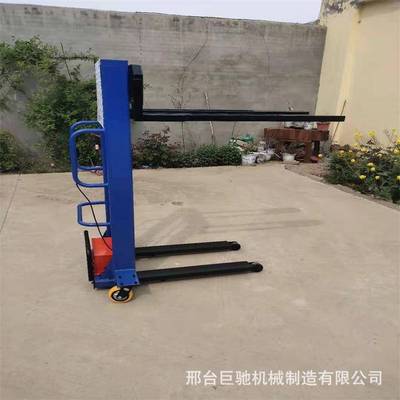 电动随车叉车 便携式锂电手推上下货 自体登高搬运装卸升降叉车