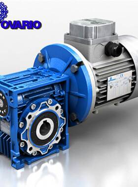 意大利MOTOVARIO中空减速箱NMRV050铝壳方箱减速机意大利原装