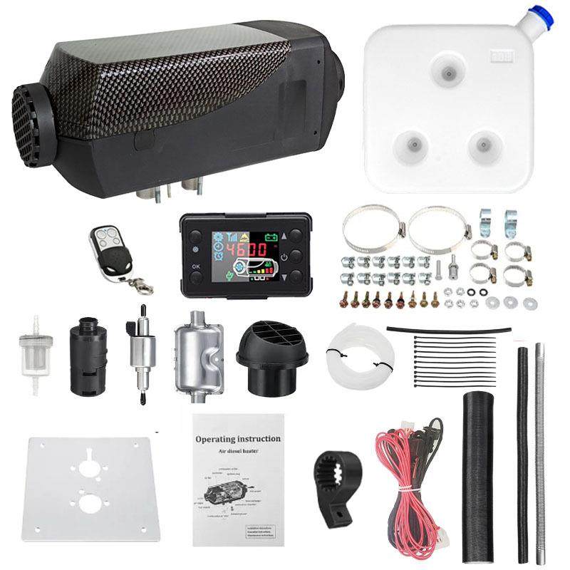 驻车燃油加热器空气加热器燃油暖风机汽车货车柴暖12v2kw5kw8kw