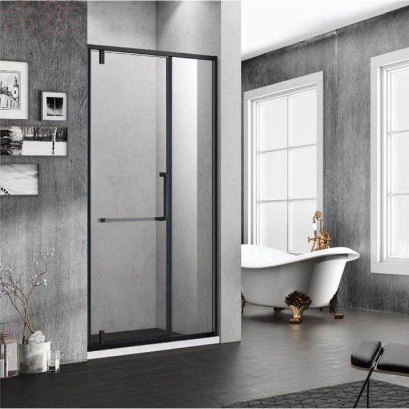 JUb不锈钢一字型极简平开门淋浴房干湿分离沐浴卫生间玻璃门浴室,家装主材,整体淋浴房,淘宝优惠券,粉丝福利购,淘宝优惠卷