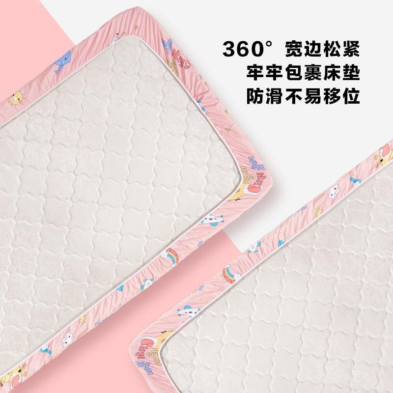 夹棉加厚儿童加棉床笠单件床套床罩上下床铺薄垫棕垫跨境工厂货源