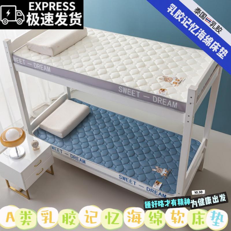 加厚乳胶记忆海绵床垫家用地垫租房单人双人床垫宿舍床垫床褥厂家