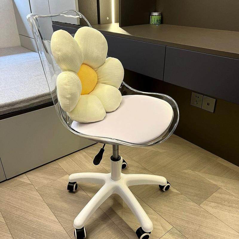 电脑椅家用女妆凳可升降卧室学习转椅亚力克靠背透明椅子工厂货源,基础建材,脚轮/万向轮,淘宝优惠券,粉丝福利购,淘宝优惠卷