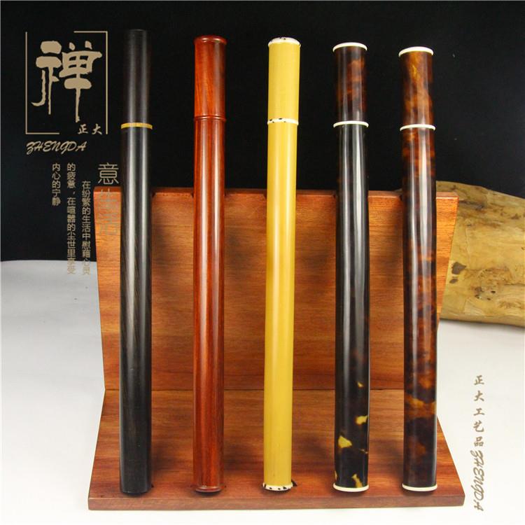 优质巴西红檀木紫光檀连排香筒架成列架展示架木质香具