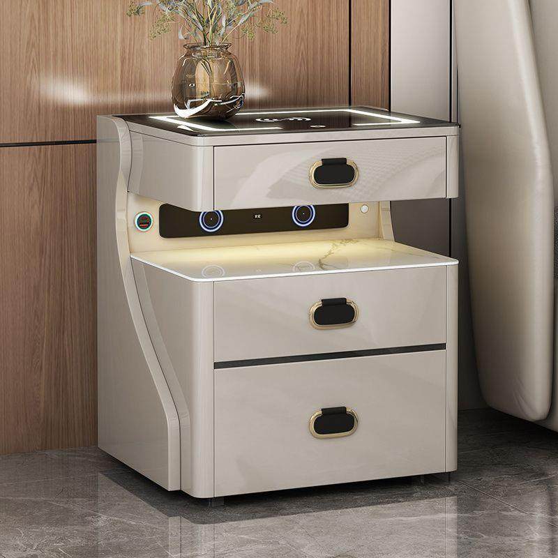 智能家用床头柜保险箱一体现代简约卧室多功能无线充电收纳保险柜,玩具/童车/益智/积木/模型,其它,淘宝优惠券,粉丝福利购,淘宝优惠卷