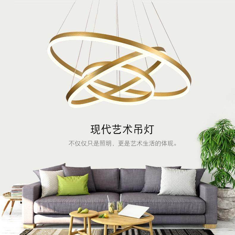 别墅楼梯酒店大厅圆形圆环客厅吊灯圆环办公室六边形led吸顶灯,家装灯饰光源,智能吊灯,淘宝优惠券,粉丝福利购,淘宝优惠卷