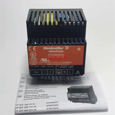 魏德米勒开关电源CP SNT 48W 24V 2A 订货号8739140000