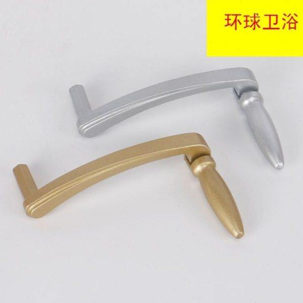 双杆升降晾衣架通用晾衣架手摇器手柄梅花十字四齿六齿六角六边