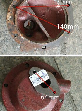 南昌凯马X4105热交换器端盖支管海水箱边盖南昌恒天动力