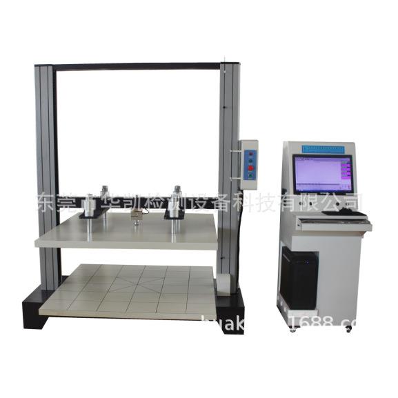 2T触摸屏纸箱抗压试验机包装箱耐挤强度检测设备纸箱抗压机厂家