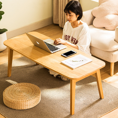 飘窗小桌子可折叠小茶几卧室坐地床上电脑桌家用窗台小矮桌炕几