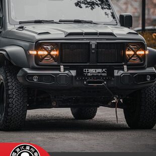 坦克300顶火风林铁骑02大灯X保护灯罩装饰改装件保护格栅罩框外饰