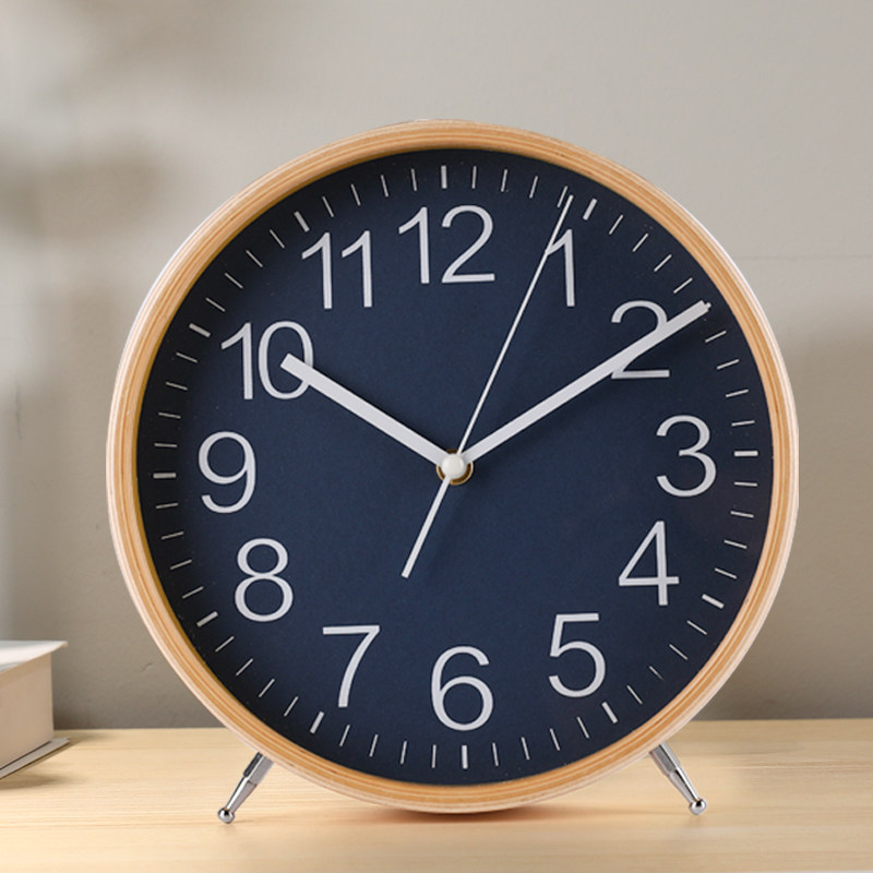 创意台式座钟客厅摆件现代简约轻奢桌面时钟静音表摆台式摆钟钟表,家居饰品,座钟,淘宝优惠券,粉丝福利购,淘宝优惠卷