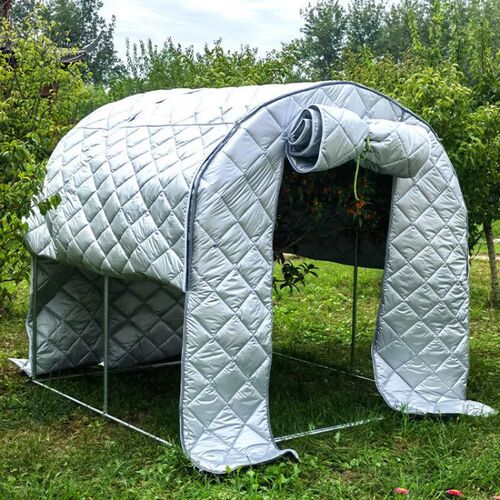 家用保温被简易园艺 大棚温室花房暖房骨架钢管防雨防冻冬季户外