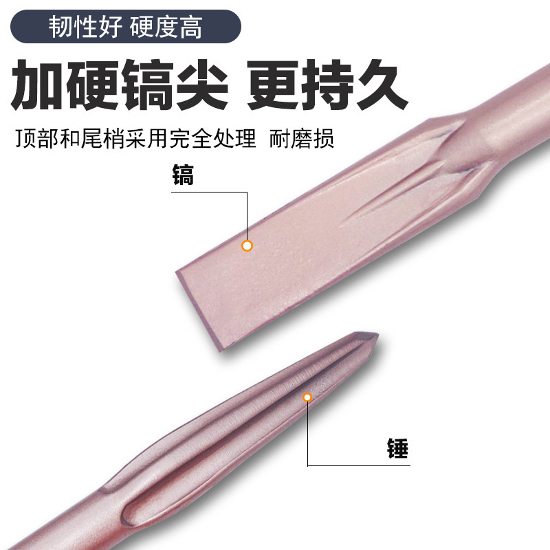 大电镐凿子尖扁镐头65大功率钻头95锤头115加长宽扁铲混凝土凿头,纺织面料/辅料/配套,服装加工设备,淘宝优惠券,粉丝福利购,淘宝优惠卷