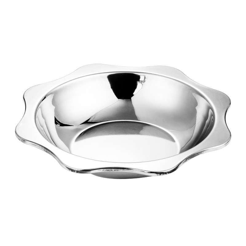 加厚八角盆火锅盆不锈钢小龙虾盘专用麻辣小龙虾盆特浅龙虾盘干锅