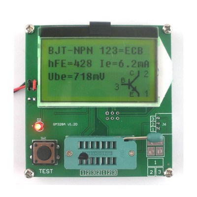 电子晶体管测试仪 GM328A 图形版 贴片版晶体管测试仪 成品板
