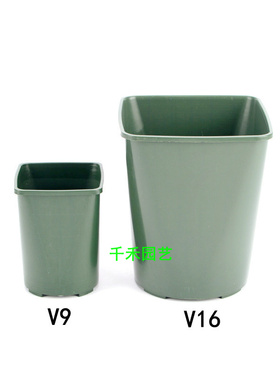 绿色控根方盆可配底盘托架多肉月季铁线莲兰花石斛透气加仑花盆