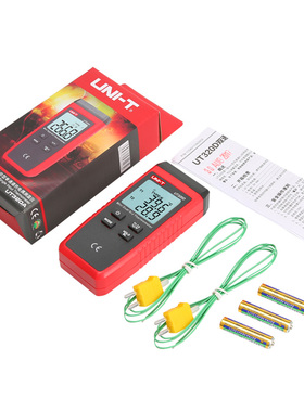 优利德UT320A接触式测温仪热电偶表面温度计温度表UT320D双通道