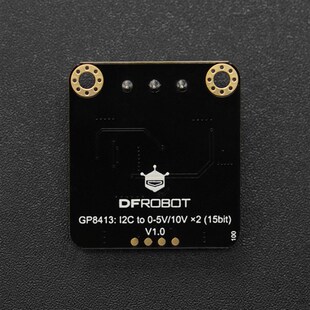 GP8413:2路I2C转0-5V/10V (15bit)模拟电压模块